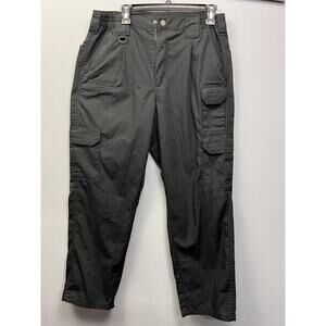 Bob Barker Officer Only Tactical‎ BDUS Black Rip Stop Mens Size 34x30 FLAW
